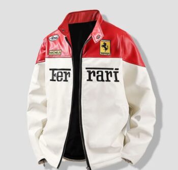 Ferrari Racing Jacket – Retro Motorsport Edition