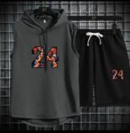 Basketball Anime Set – Sleeveless Hoodie & Shorts | Streetwear Style