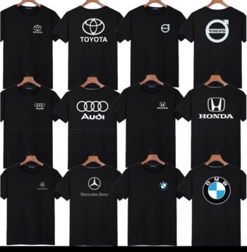 Luxury Car Brand T-Shirts – Premium Cotton Collection