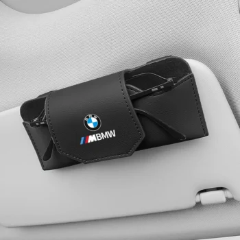 Car Sun Visor Glasses Box Sunglasses Organizer Clip Accessories For BMW E46 E90 E60 F10 E39 F30 E36 F20 E87 E90 E70 E91 E30 G30