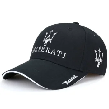 Maserati Baseball Cap Sun Protection Sun Hat Racing Baseball Cap 4S Versatile Travel Adjustable Universal Gift Hat for Men Women