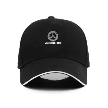 Car Baseball Cap Auto Logo Sun Hat for Mercedes Benz AMG W203 W206 W220 W205 W140 W169 W177 W204 W213 W214 W221