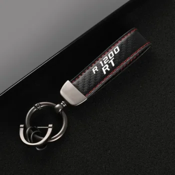 Deluxe Leather Motorcycle Keyring Keychain Lanyard Gift for BMW R1200R R1200RS R1200RT LC 2014 -2020  Accessories