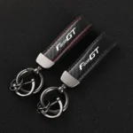 Motorcycle Leather Keychain Horseshoe Buckle Jewelry for BMW F800GT F800S F 800 GT 800GT F800ST