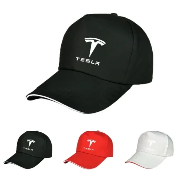 Car Sun Hat Outdoor Sunscreen Hat Baseball Cap Accessories For Tesla Model 3 Model S Model X Model Y Roadster
