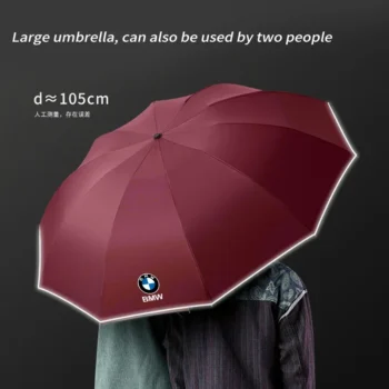 Car Automatic Folding Sun Umbrella Sunshade For BMW M X1 X3 X5 X6 X7 M3 M4 M5 F15 F25 F30 E36 E39 E46 E87 E90 Auto Accessories